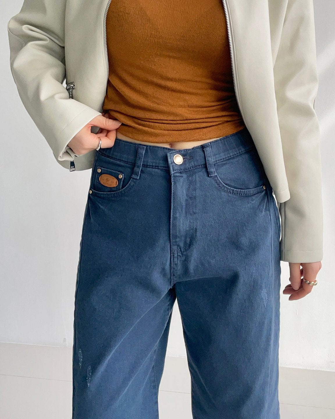 MOMS WEAR HOWLUK Curved wide pants
