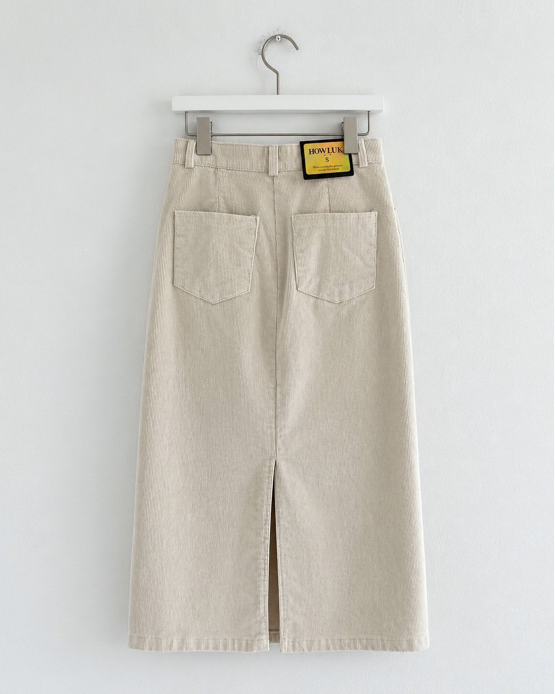 MOMS WEAR HOWLUK Corduroy span skirt