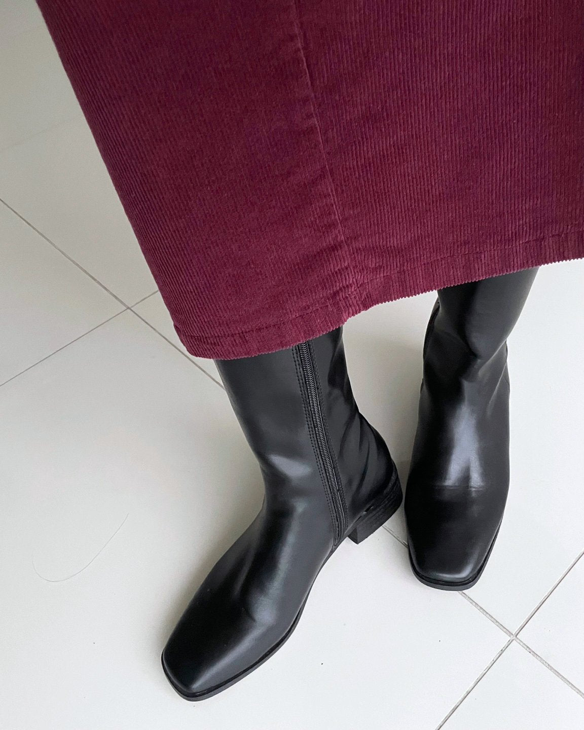 MOMS WEAR HOWLUK Corduroy span skirt