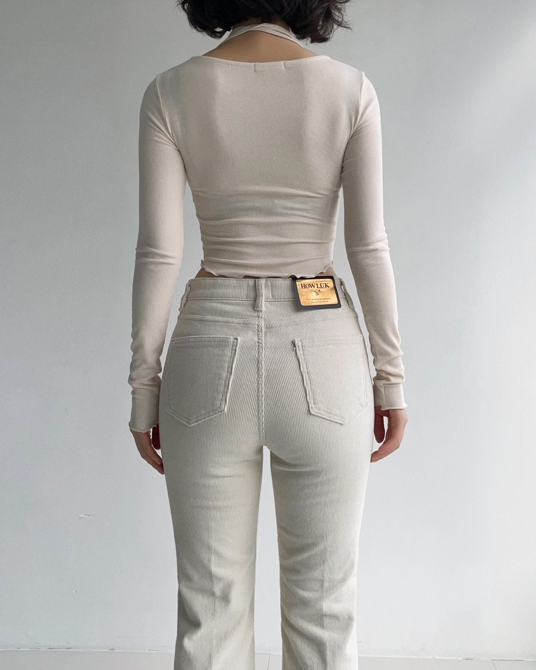 MOMS WEAR HOWLUK Corduroy flare pants