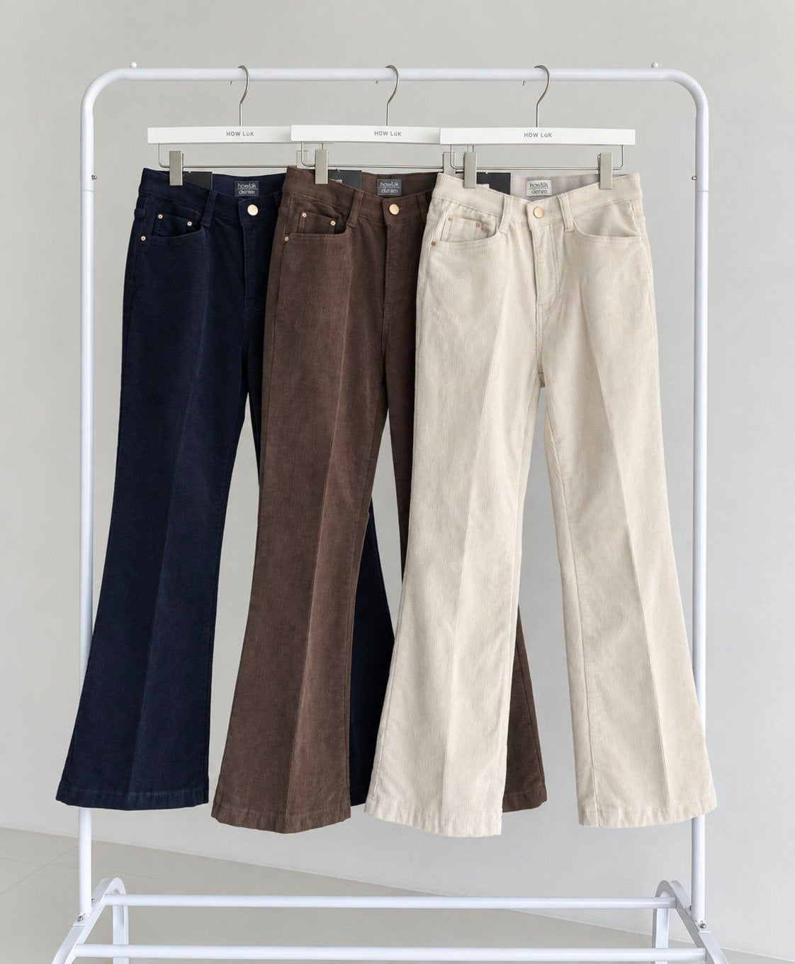 MOMS WEAR HOWLUK Corduroy flare pants