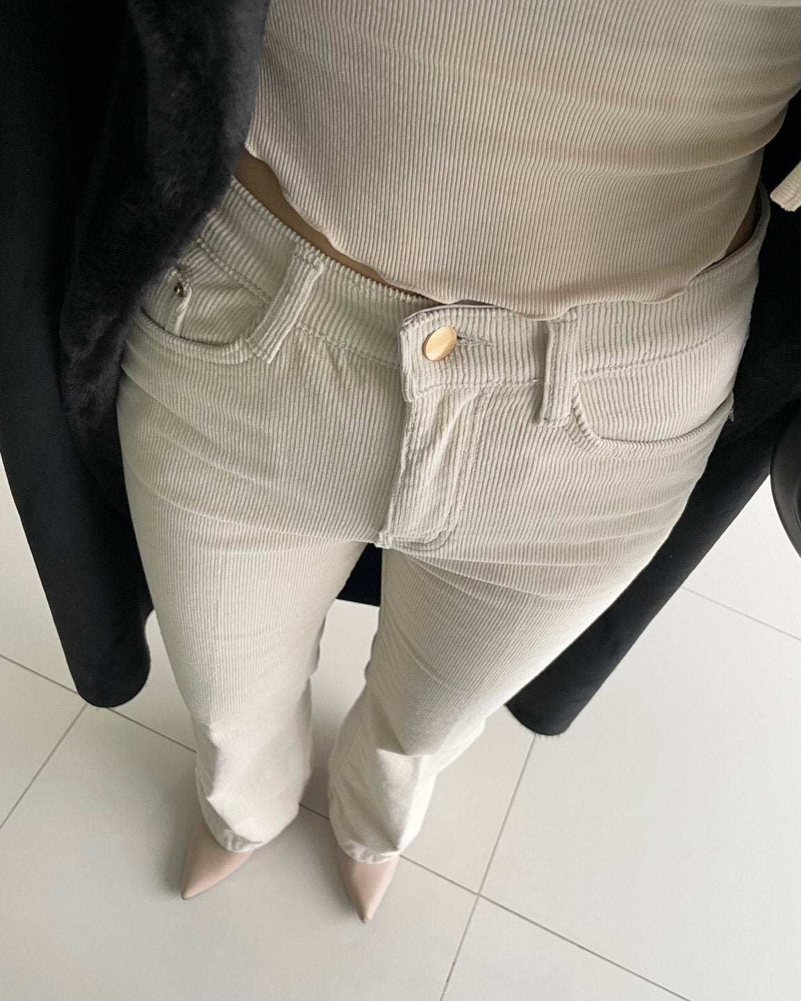 MOMS WEAR HOWLUK Corduroy flare pants