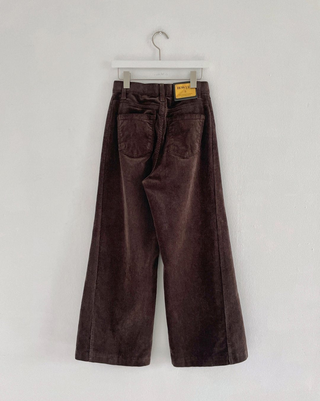 MOMS WEAR HOWLUK Tencel corduroy wide pants