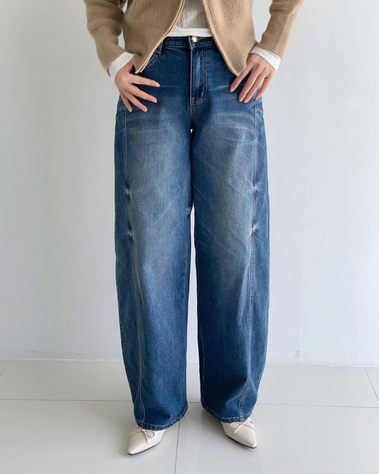 MOMS WEAR HOWLUK Embo barrel pants