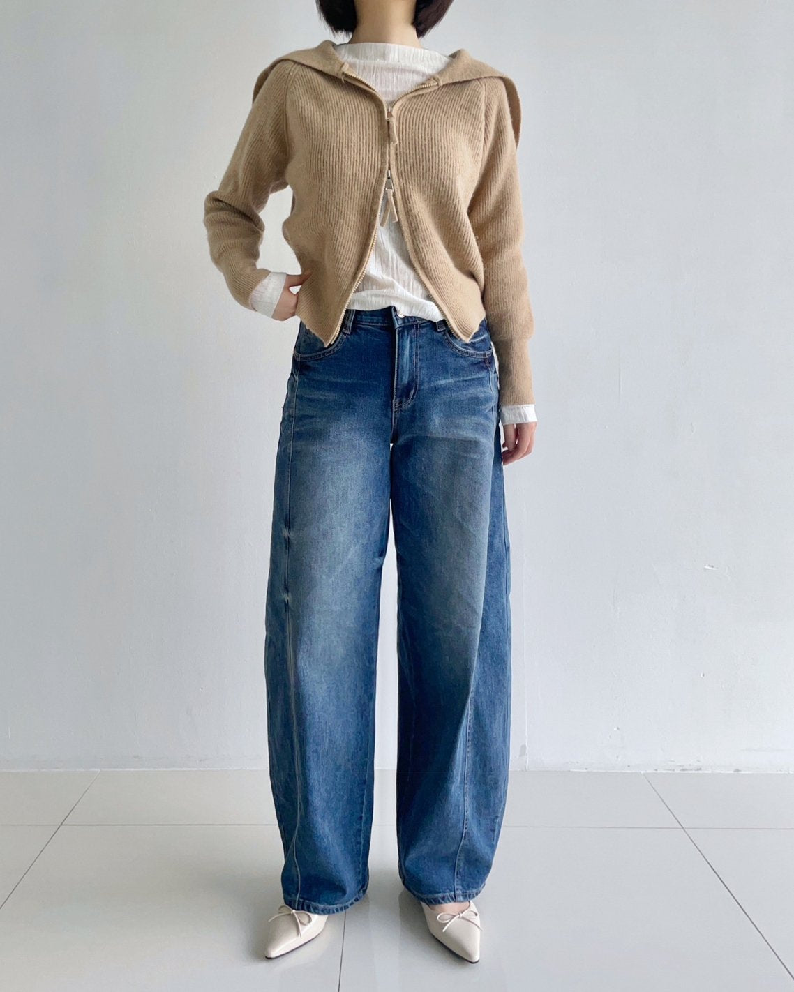 MOMS WEAR HOWLUK Embo barrel pants
