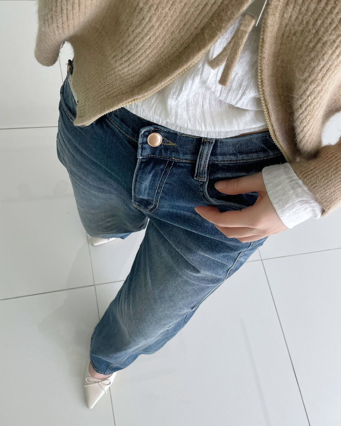 MOMS WEAR HOWLUK Embo barrel pants
