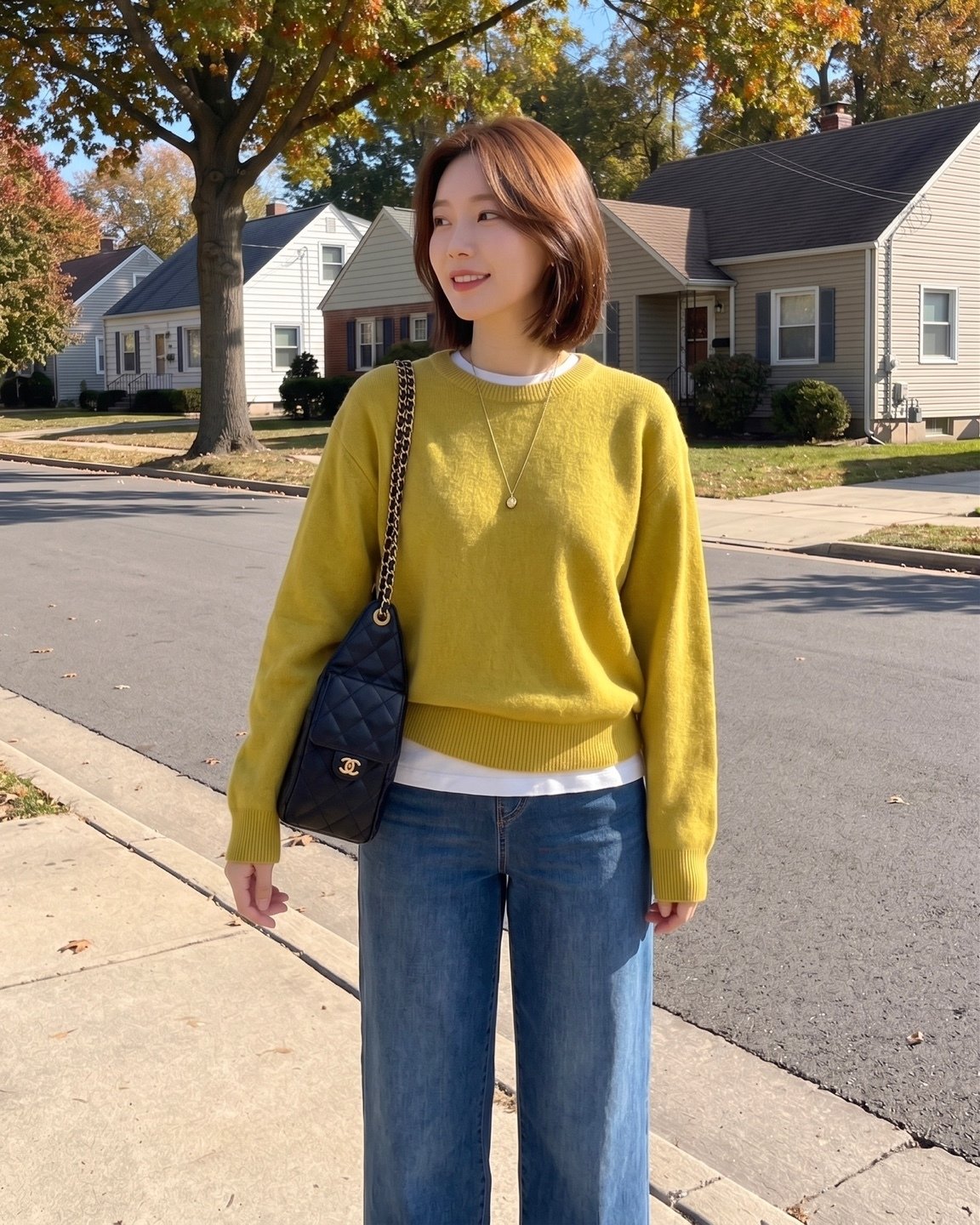 MOMS WEAR HOWLUK All around banding denim pants