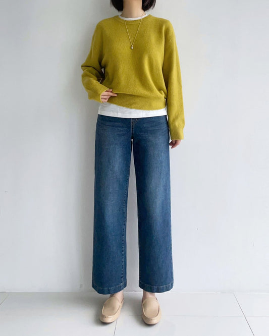 MOMS WEAR HOWLUK All around banding denim pants