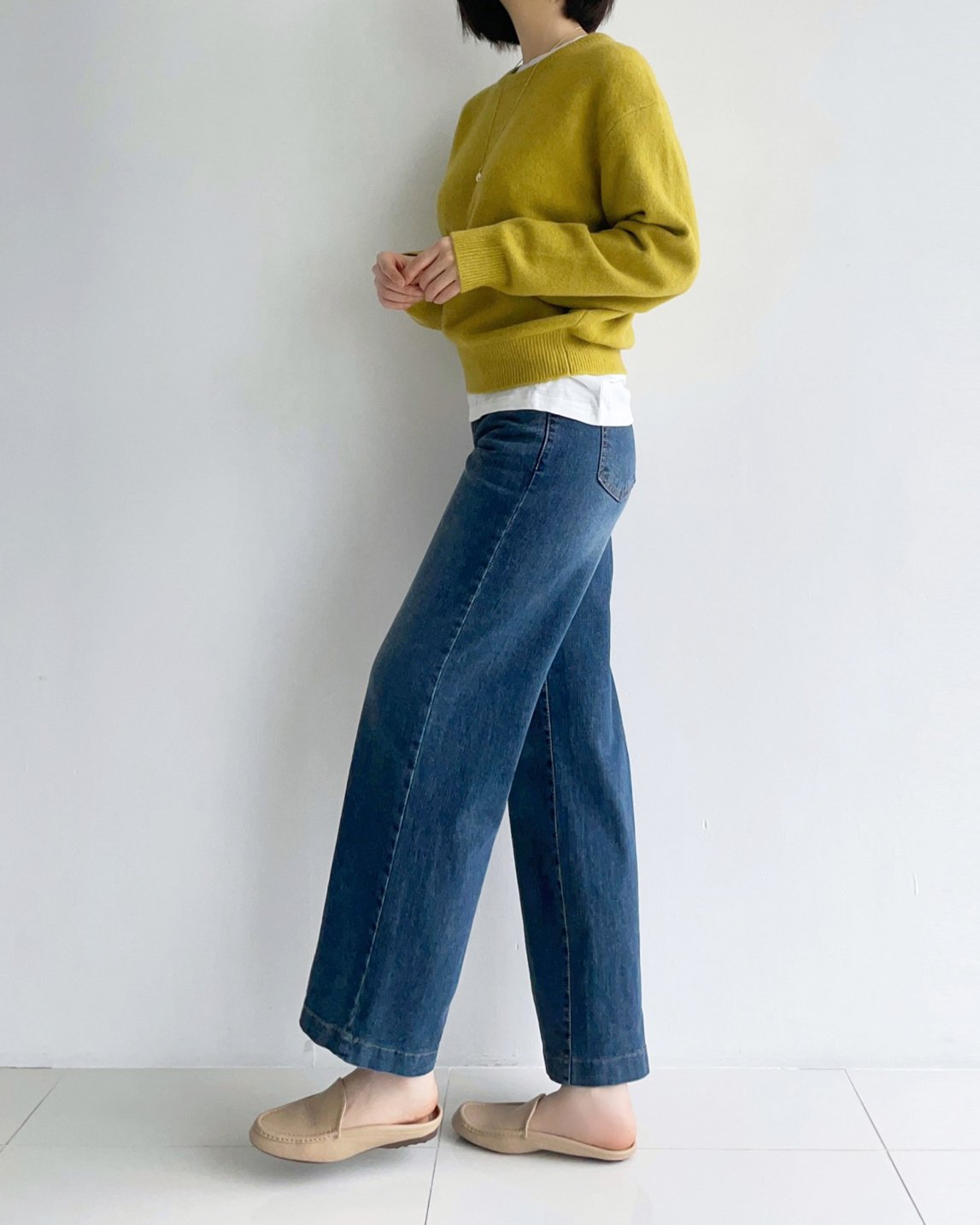 MOMS WEAR HOWLUK All around banding denim pants