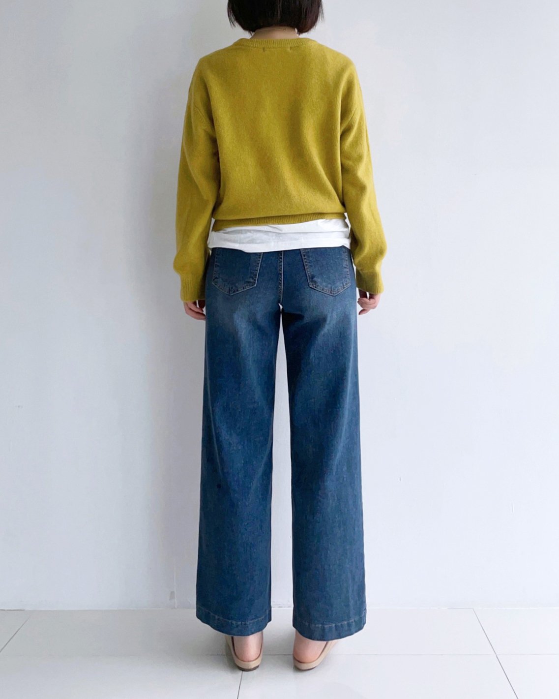 MOMS WEAR HOWLUK All around banding denim pants