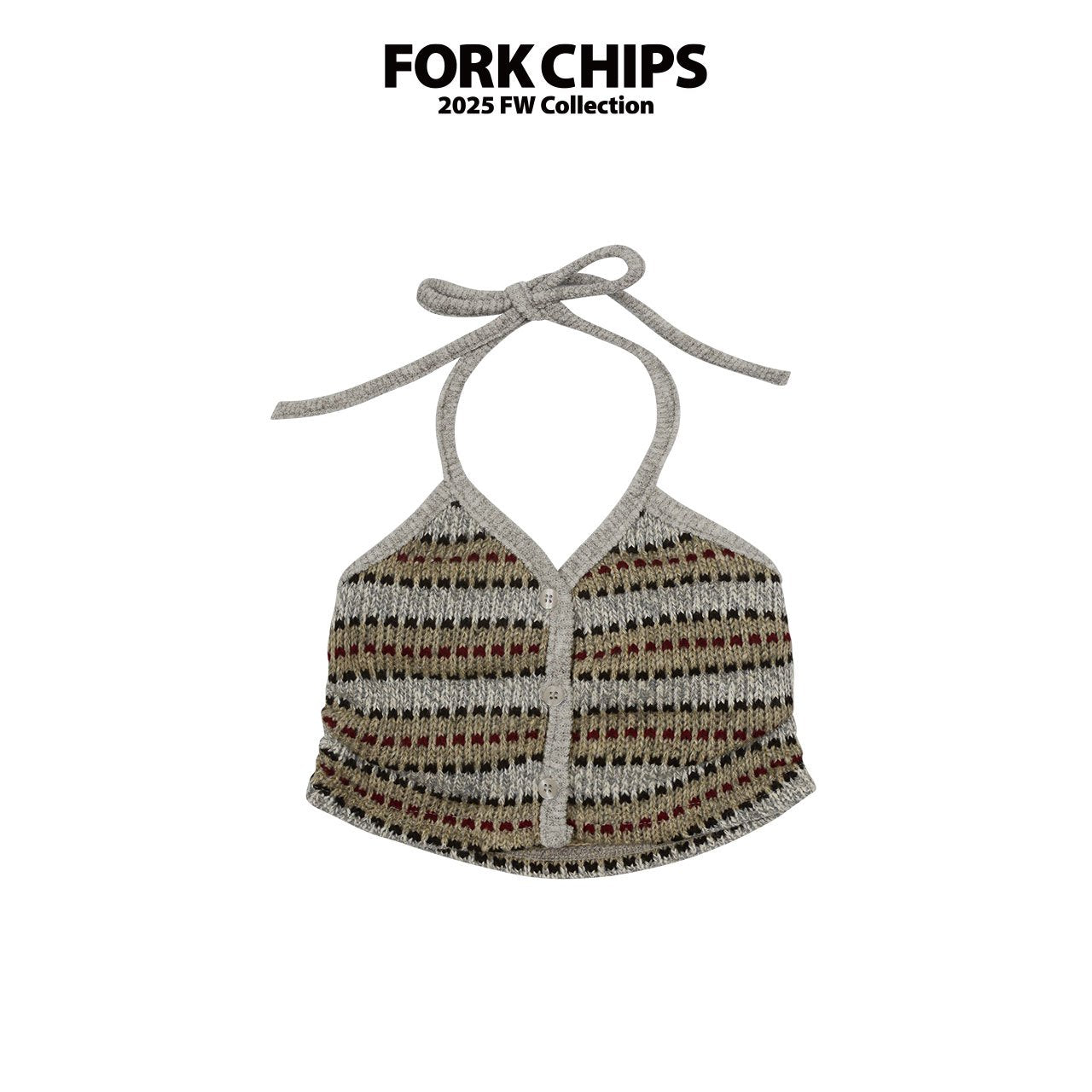 FORK CHIPS Wafer knit set
