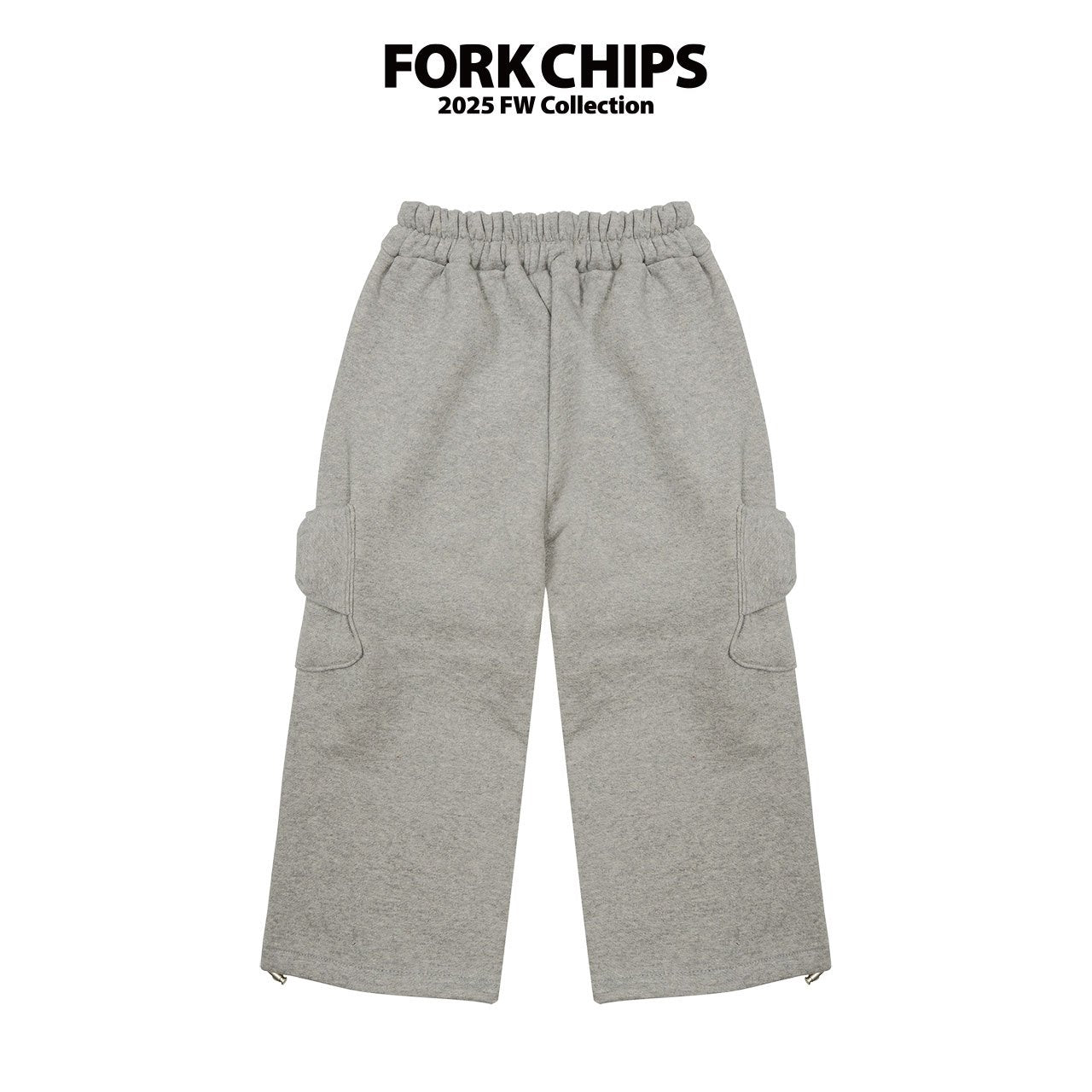 FORK CHIPS Bagle ribbon pants