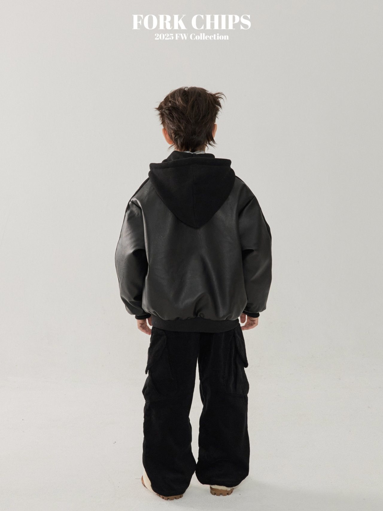 FORK CHIPS Hug mustang Jacket (Fur inside)