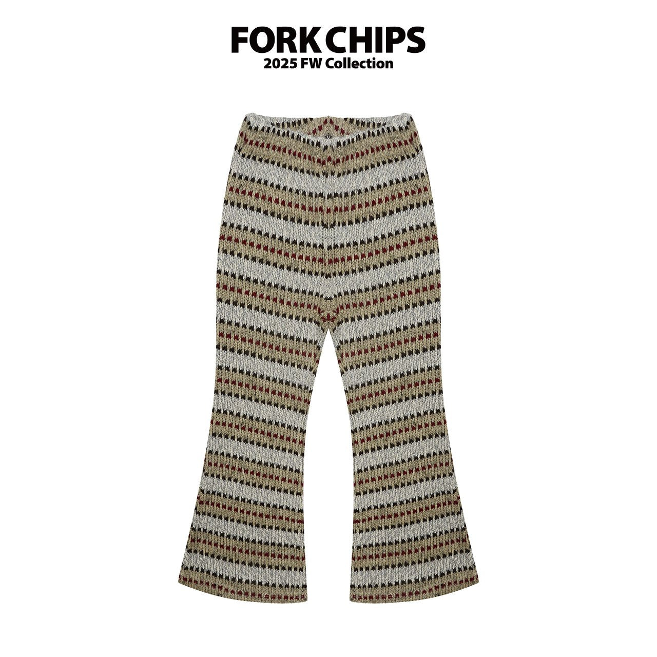 FORK CHIPS Wafer knit set