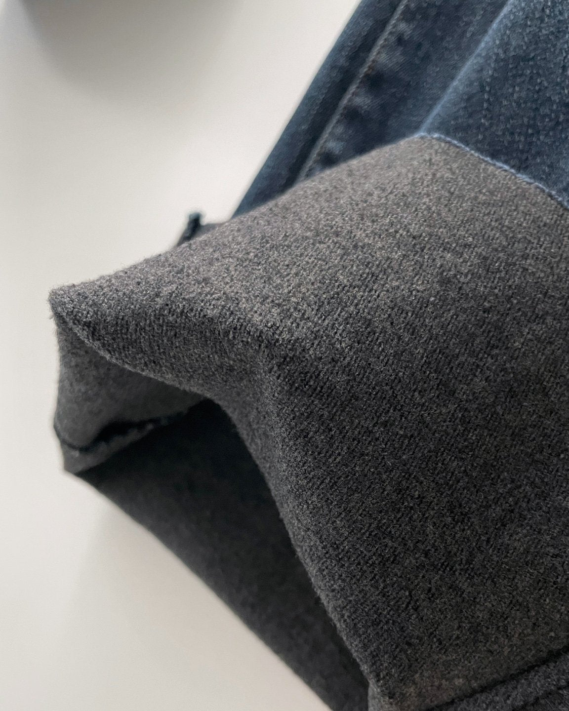 MOMS WEAR HOWLUK Wide straight fit denim pants (Fleece inside)