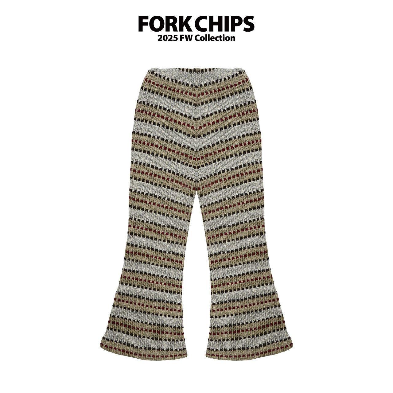 FORK CHIPS Wafer knit set