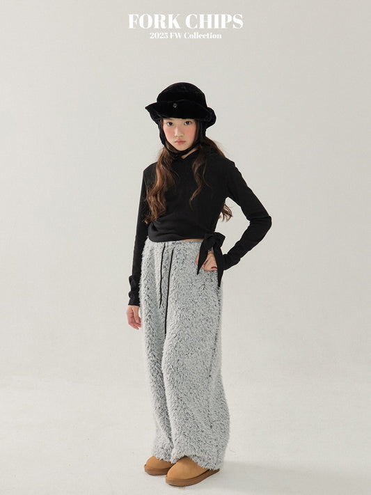 FORK CHIPS Pooh wide pants