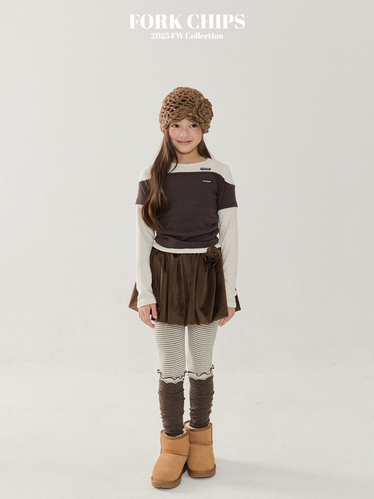 FORK CHIPS O'clock layered top