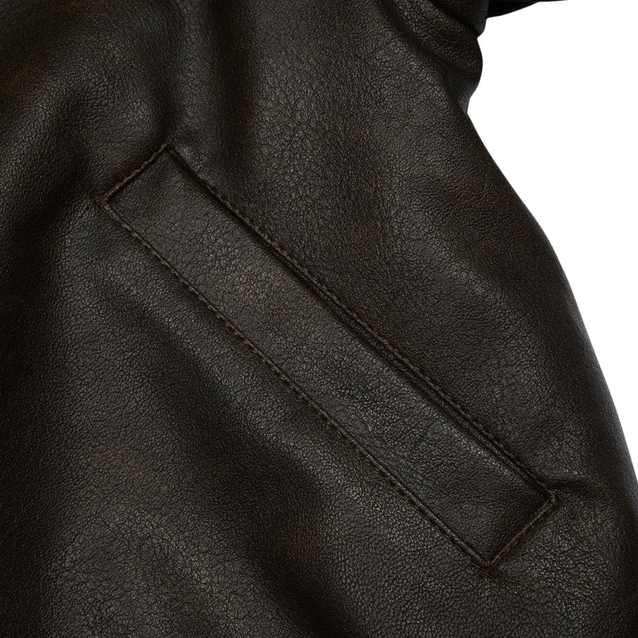 FORK CHIPS Hug mustang Jacket (Fur inside)