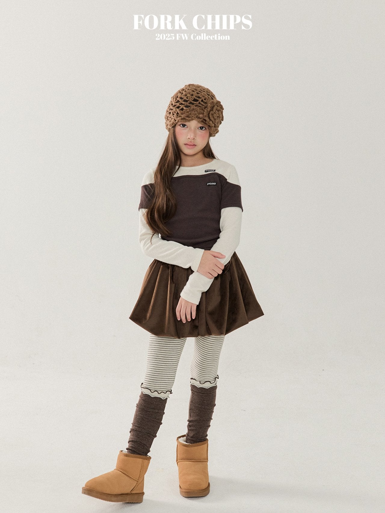 FORK CHIPS O'clock layered top