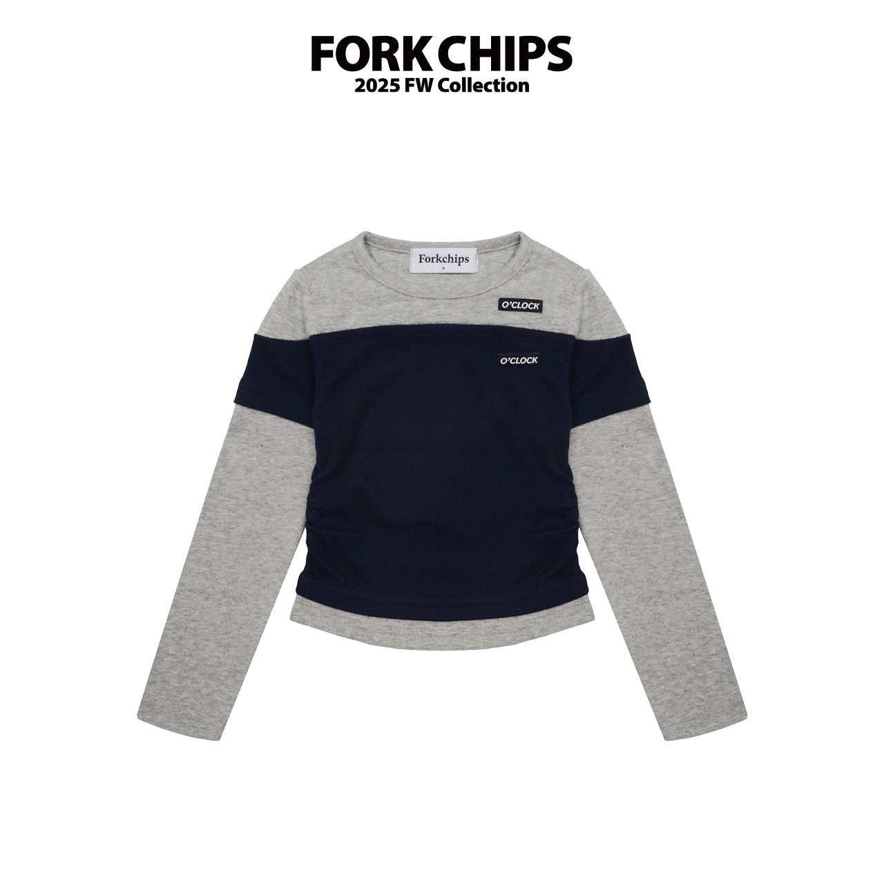 FORK CHIPS O'clock layered top