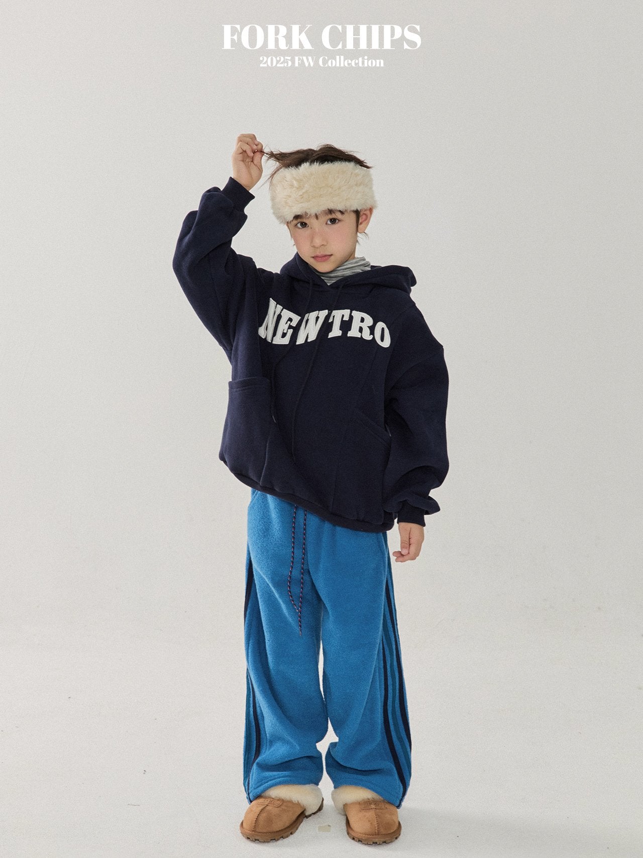 FORK CHIPS Funky tape pants