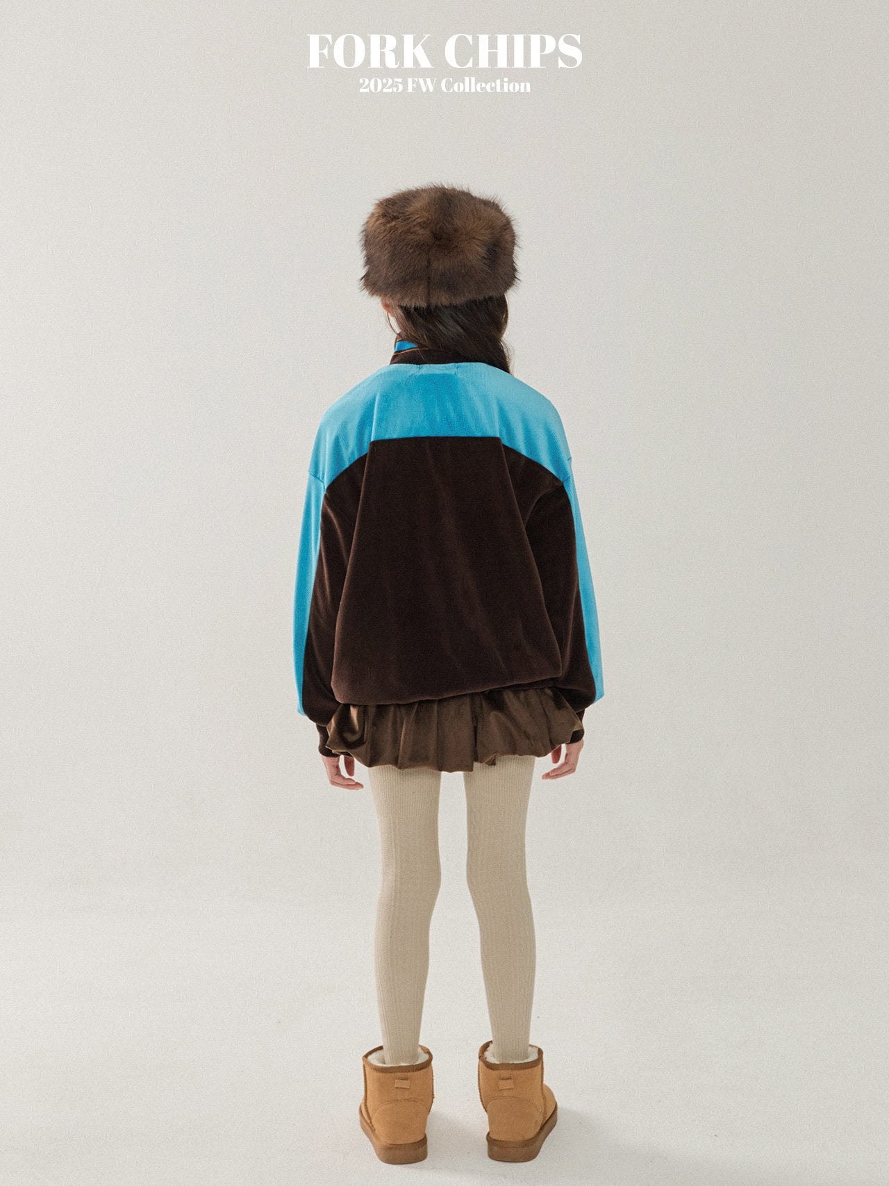 FORK CHIPS Good luck velour zip up set