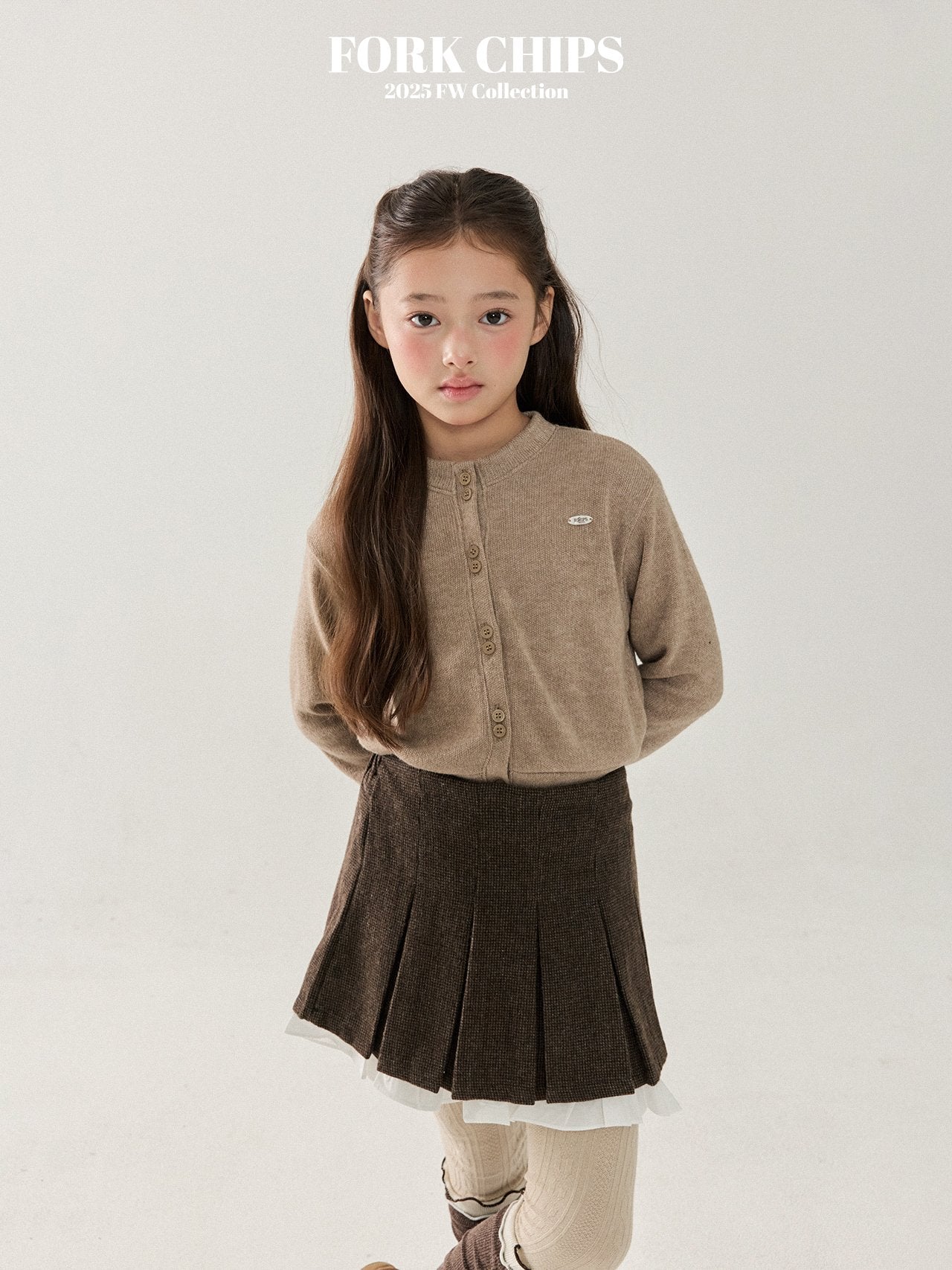 FORK CHIPS Muse all cardigan