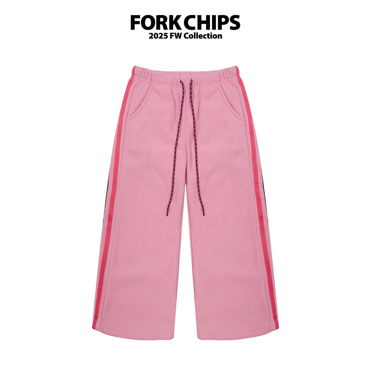 FORK CHIPS Funky tape pants