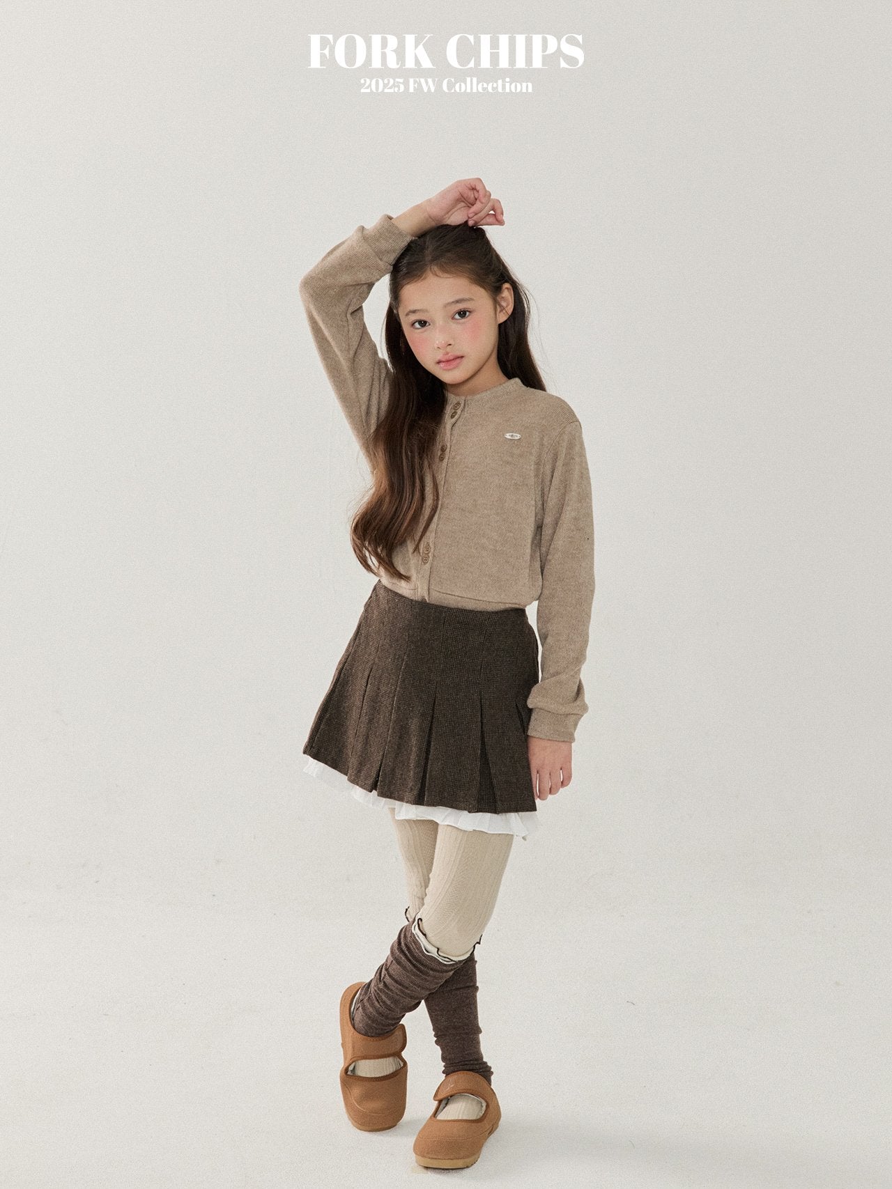 FORK CHIPS Muse all cardigan