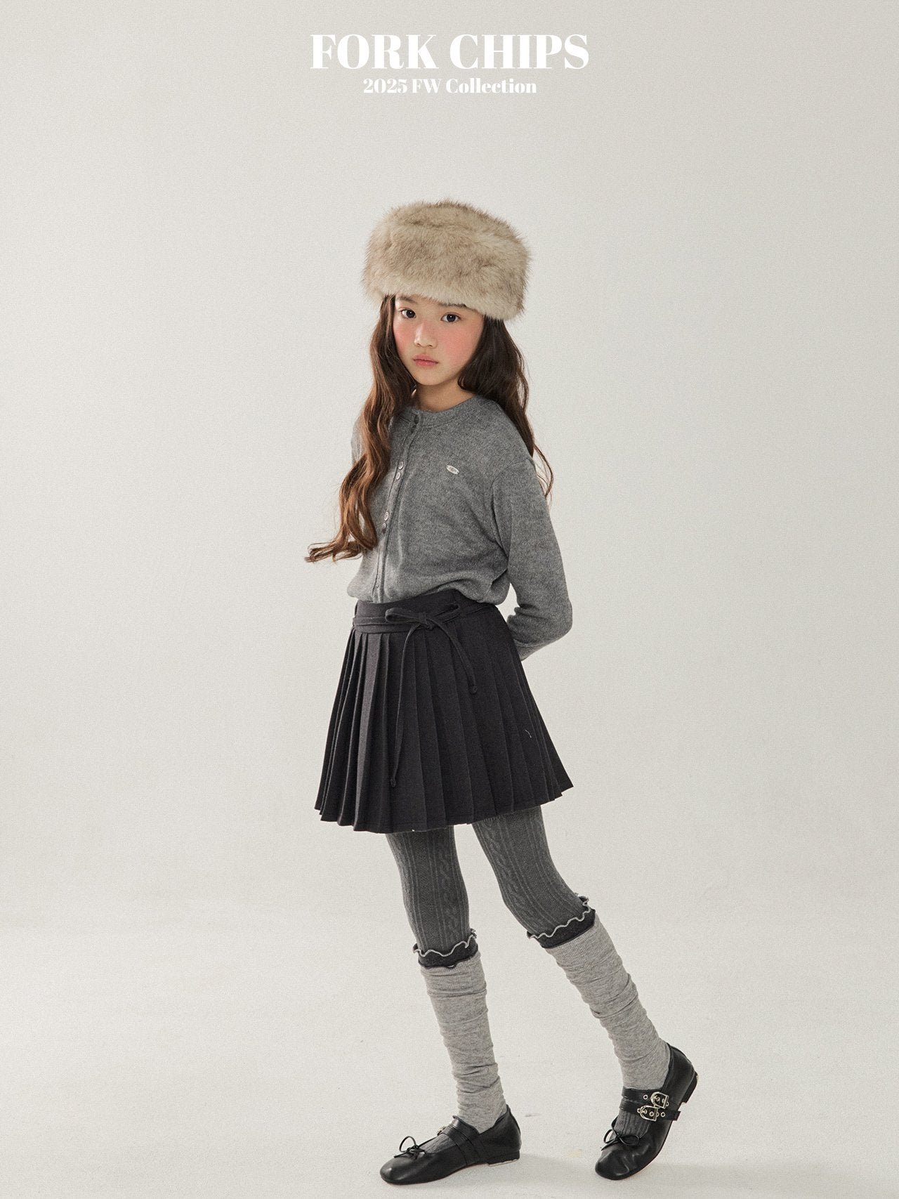 FORK CHIPS Muse all cardigan