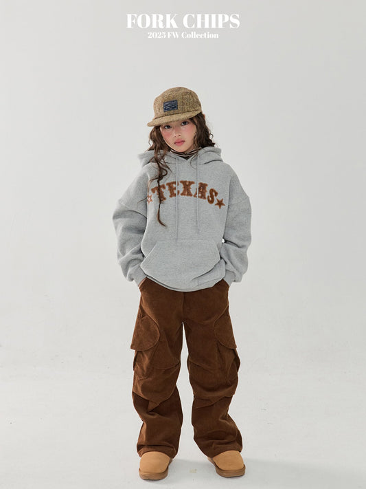 FORK CHIPS Merry heart cargo pants