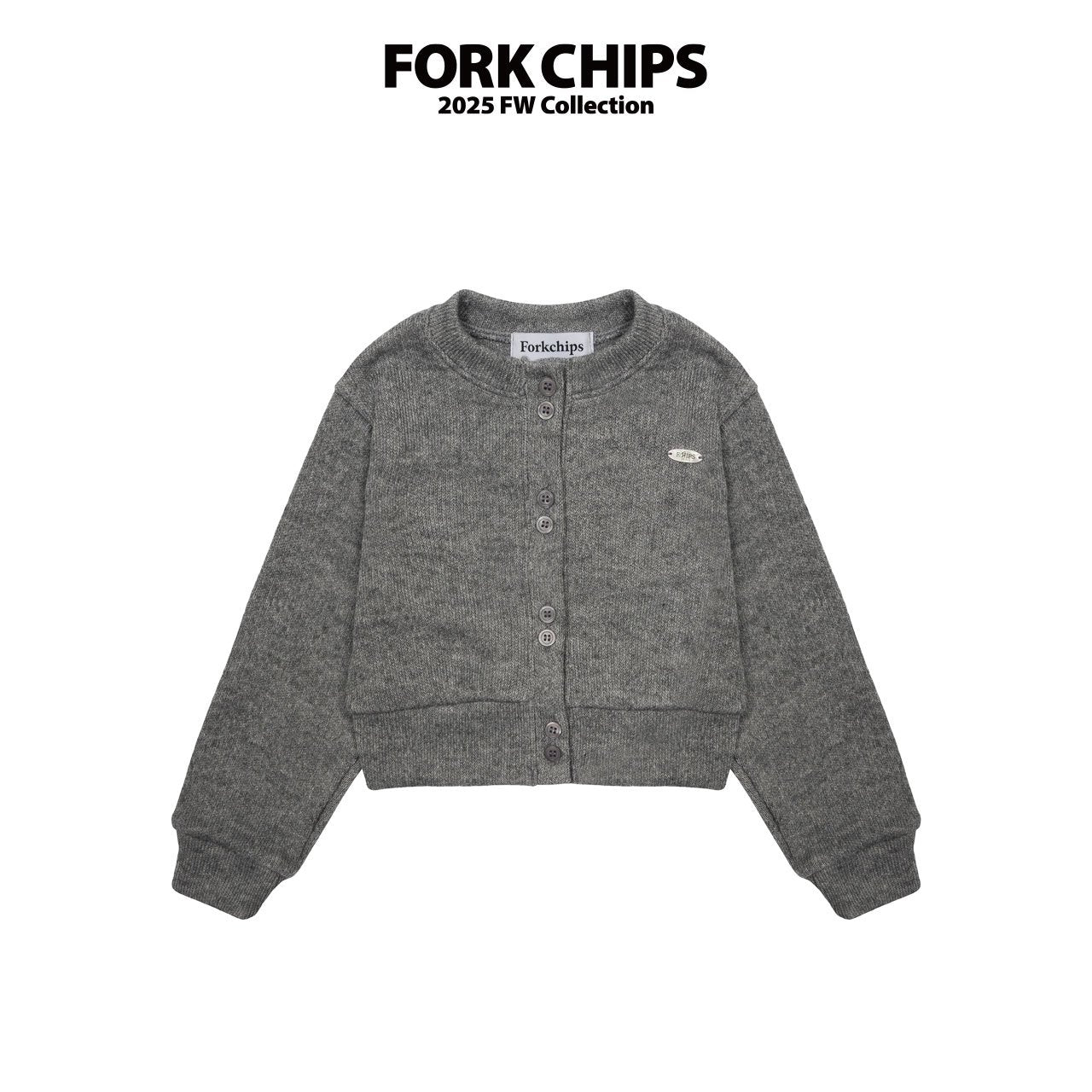 FORK CHIPS Muse all cardigan