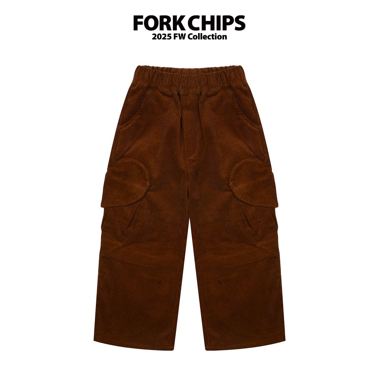 FORK CHIPS Merry heart cargo pants