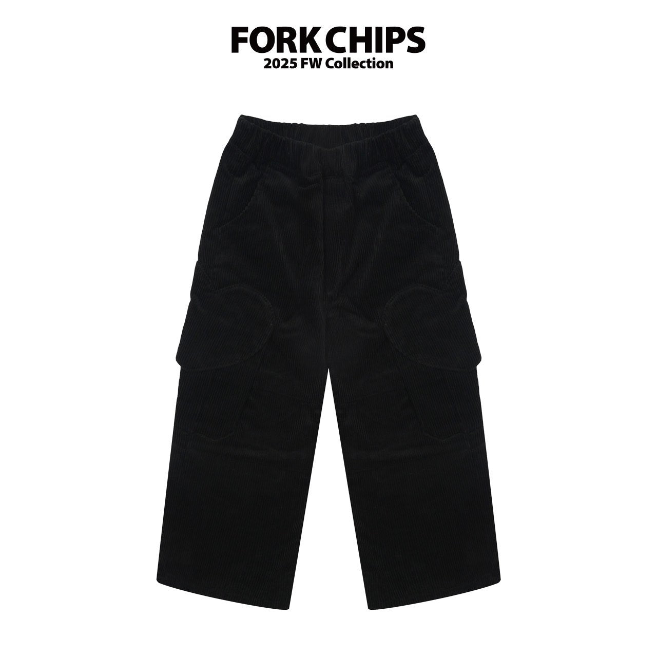 FORK CHIPS Merry heart cargo pants