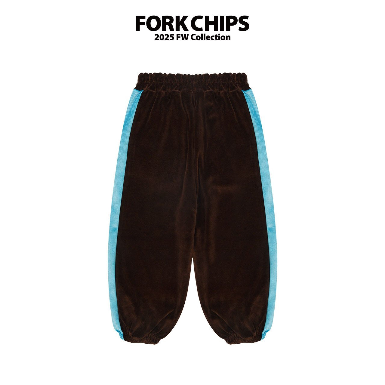 FORK CHIPS Good luck velour zip up set