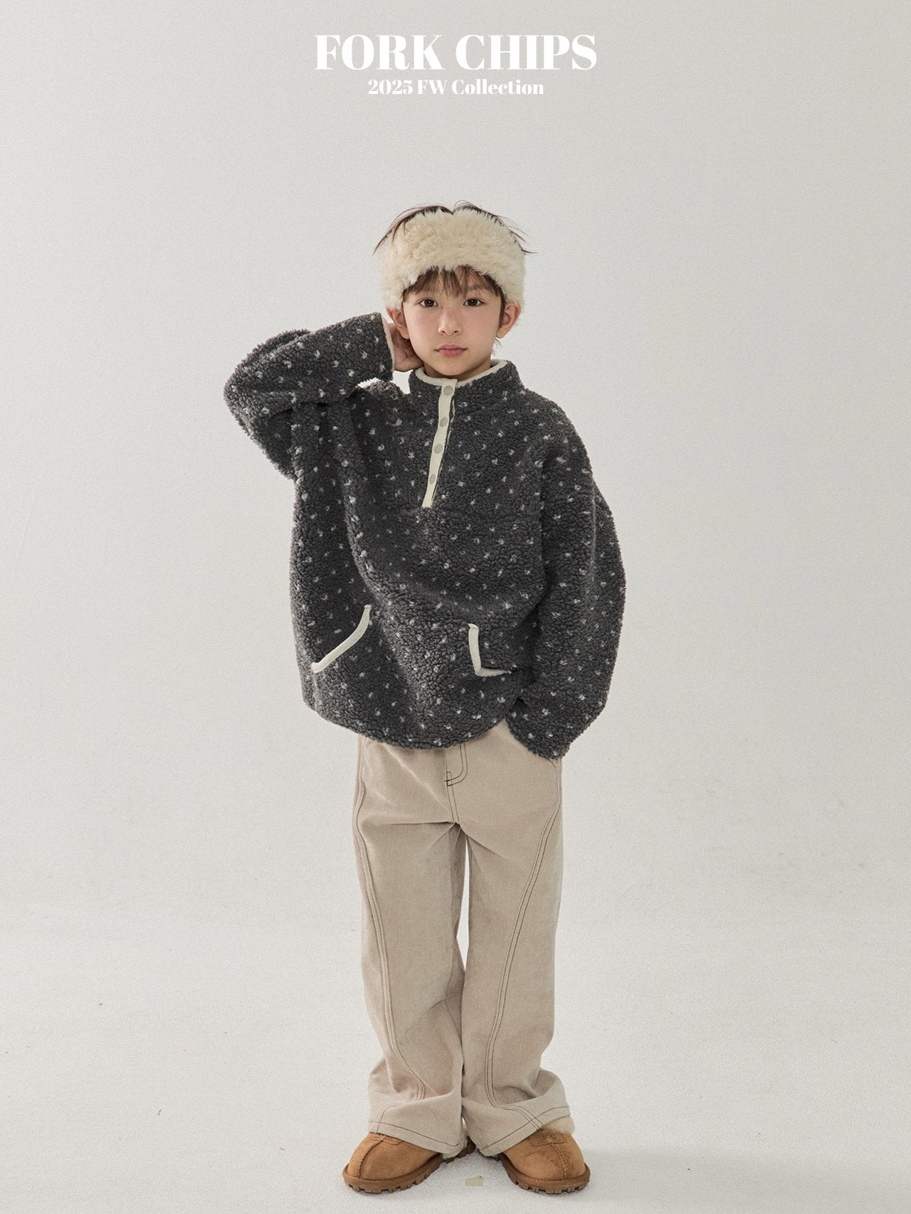 FORK CHIPS Glow dumble anorak