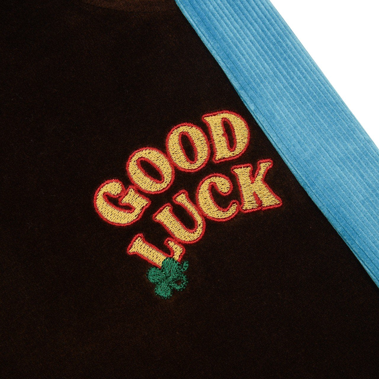 FORK CHIPS Good luck velour zip up set