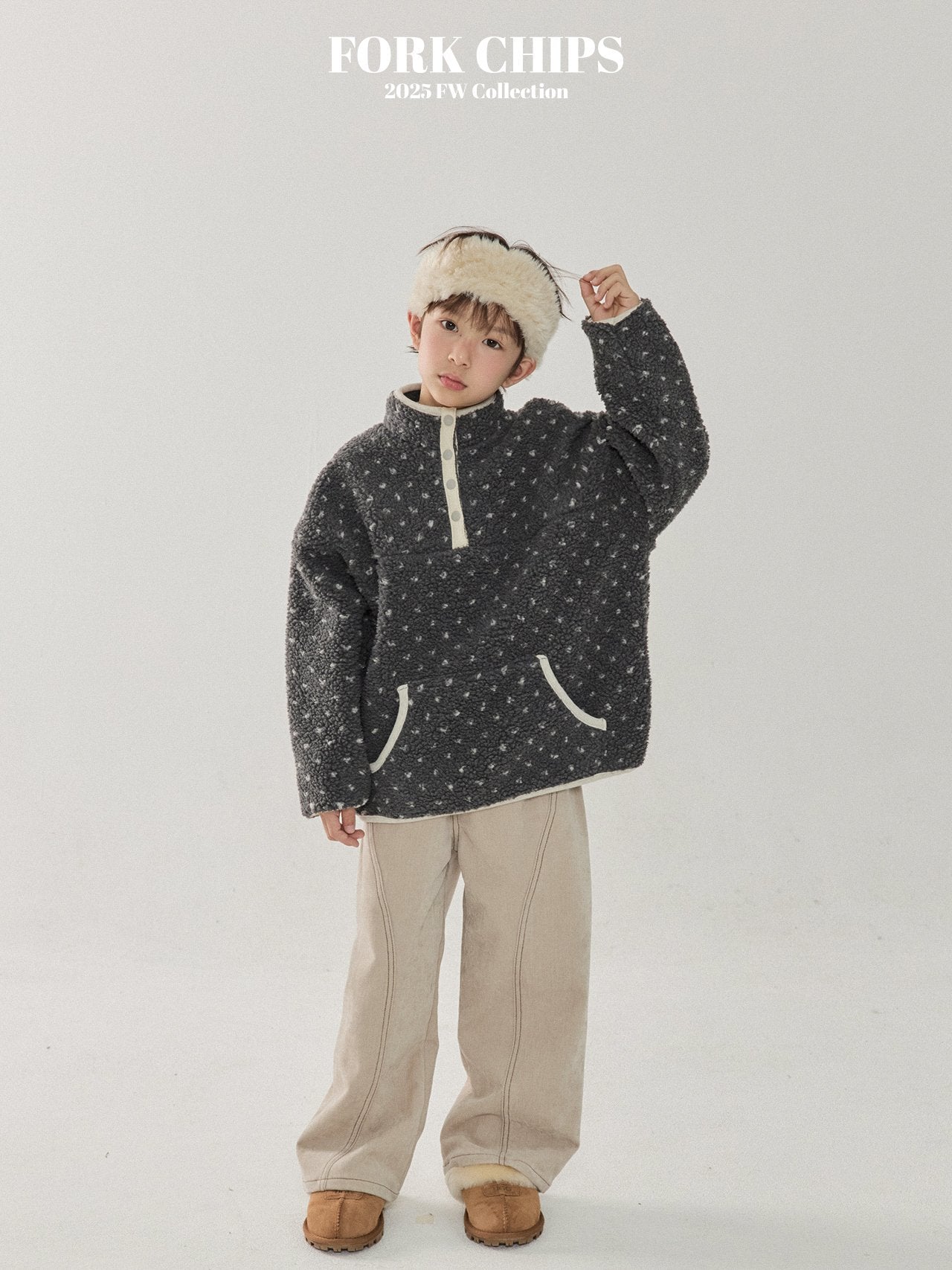 FORK CHIPS Glow dumble anorak