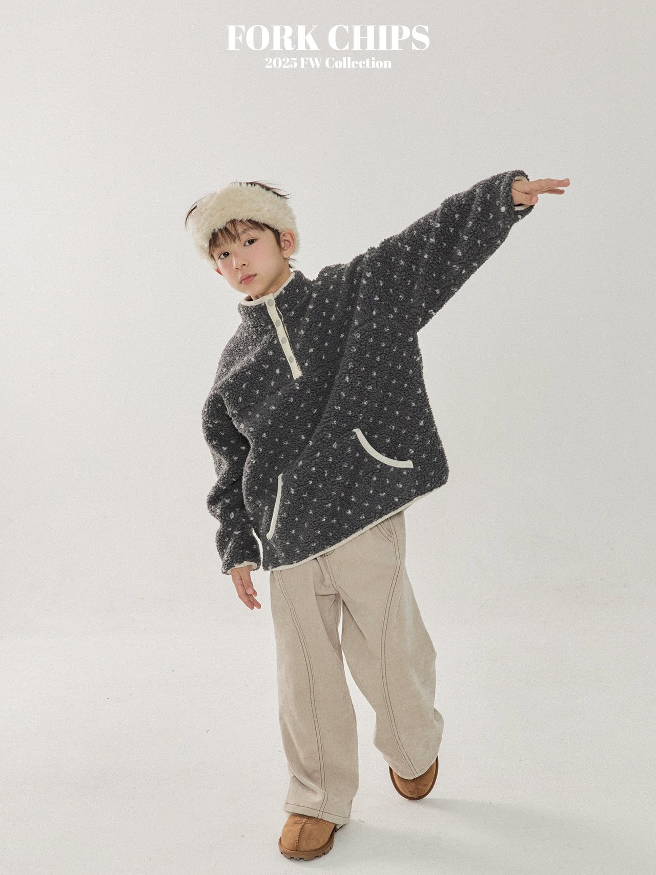 FORK CHIPS Glow dumble anorak