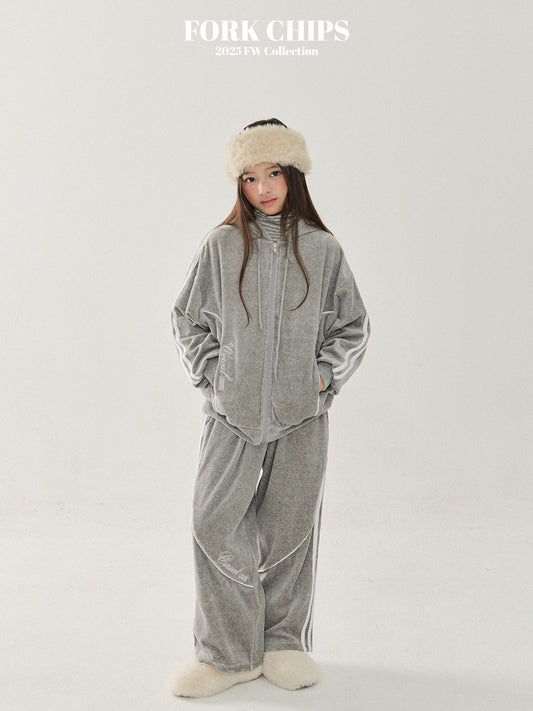 FORK CHIPS Cereal velour 2pc set