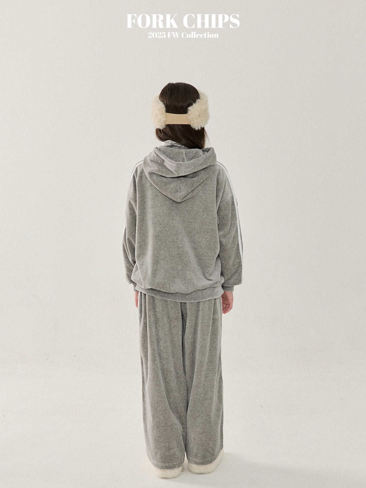 FORK CHIPS Cereal velour 2pc set