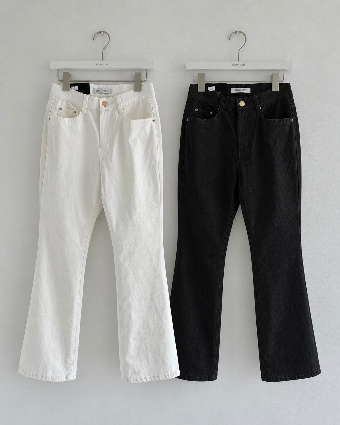 MOMS WEAR HOWLUK Rayon bootcut pants (Fleece inside)