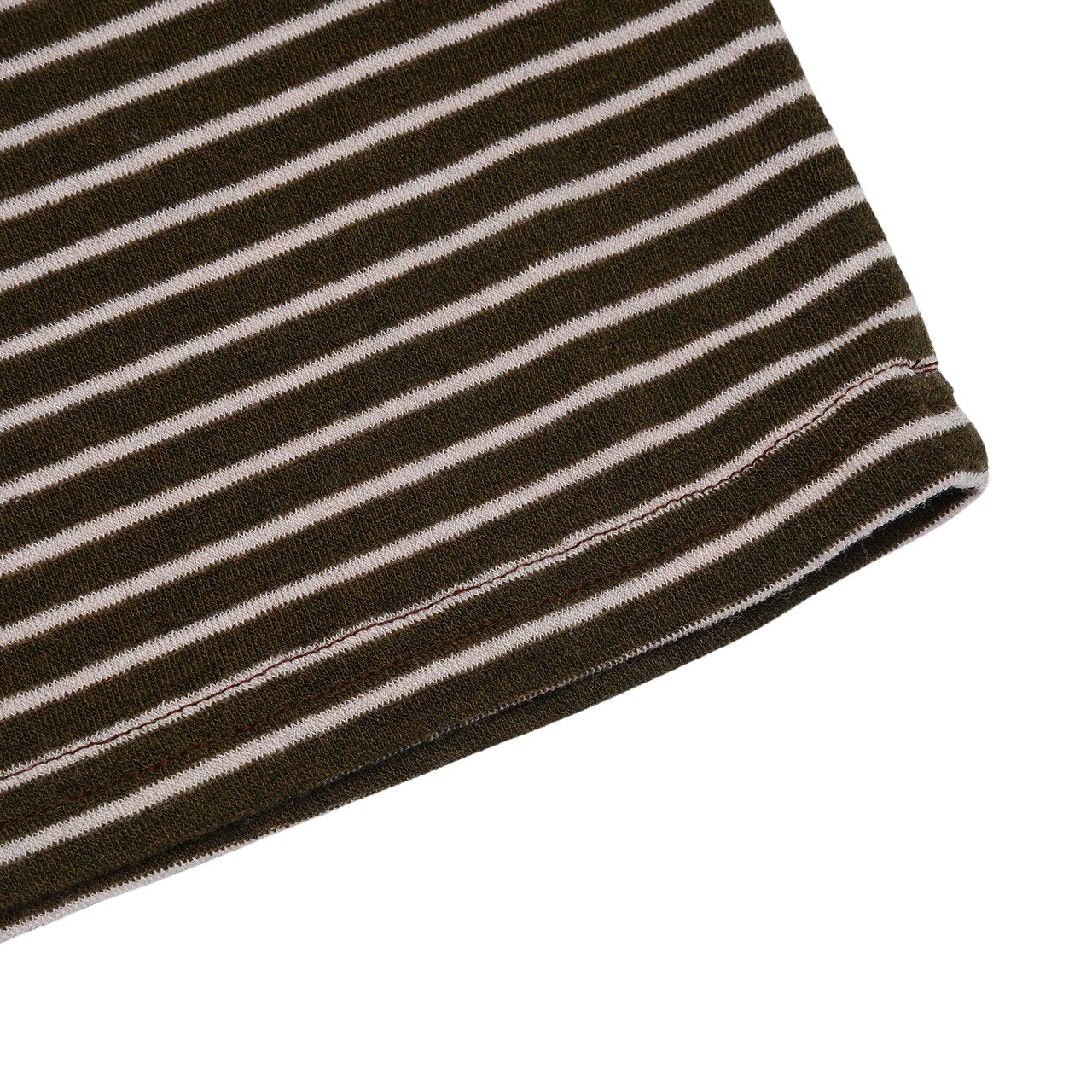 FORK CHIPS Butter striped turtle neck top