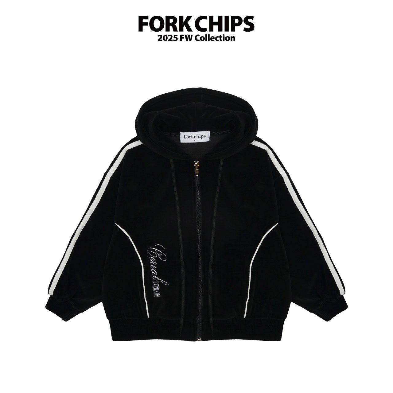 FORK CHIPS Cereal velour 2pc set
