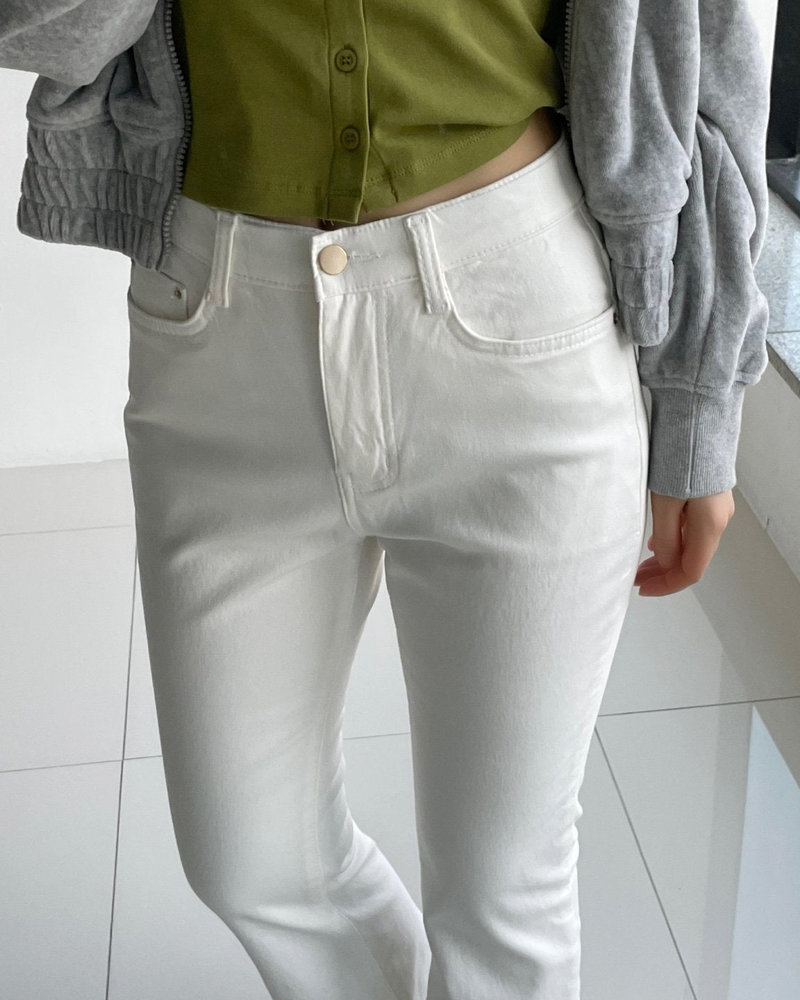MOMS WEAR HOWLUK Rayon bootcut pants (Fleece inside)