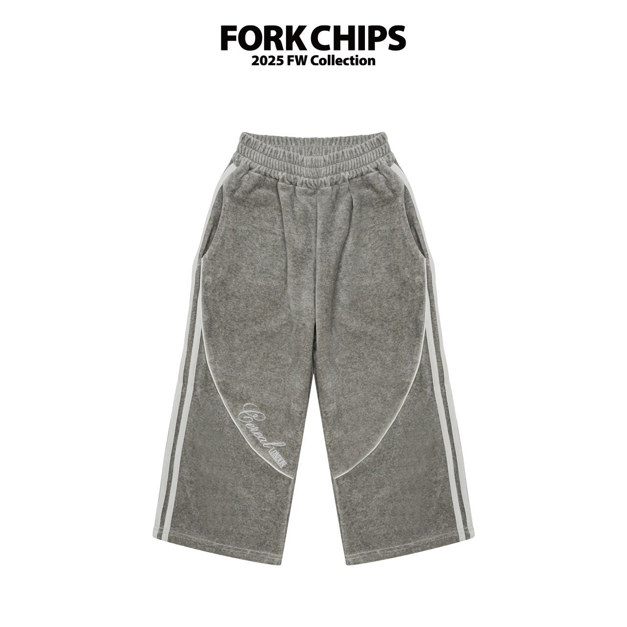 FORK CHIPS Cereal velour 2pc set