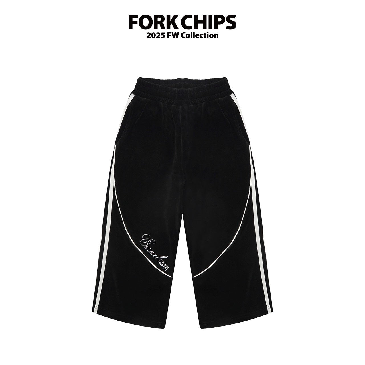 FORK CHIPS Cereal velour 2pc set