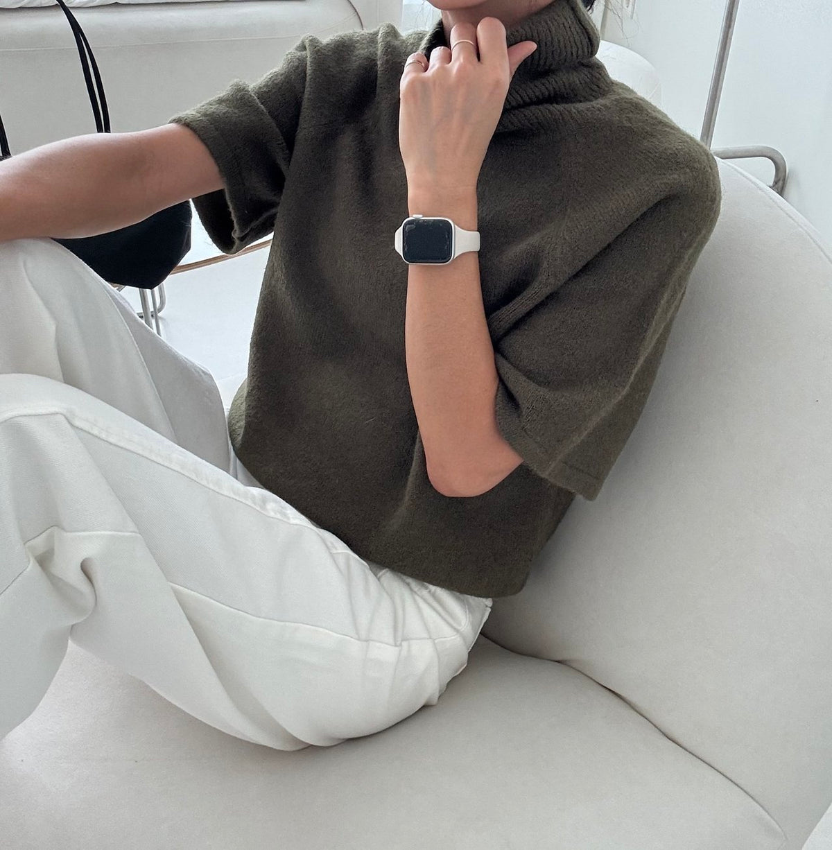 MOMS WEAR Rabbit Polar Knit