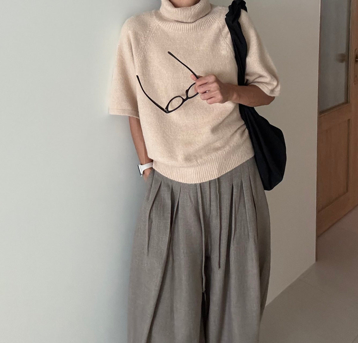 MOMS WEAR Rabbit Polar Knit